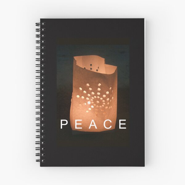 Item preview, Peace Luminary- Midnight designed and sold by efgracearts.