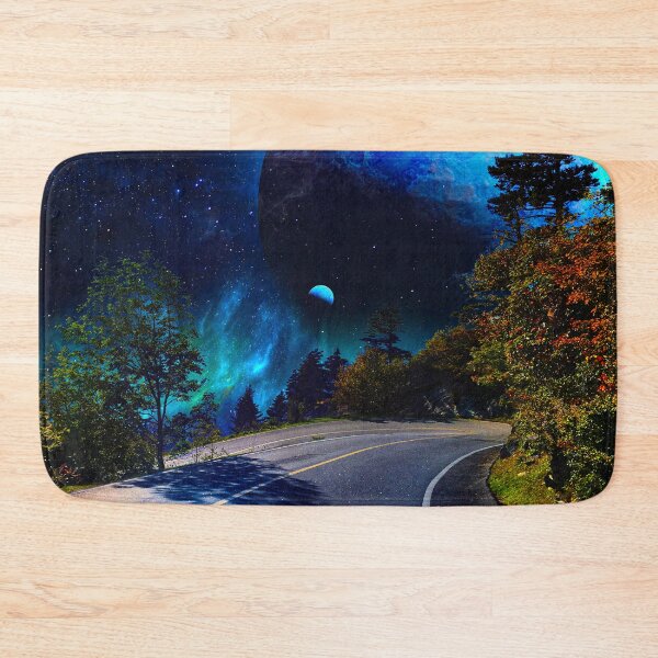 Item preview, Planetary Mountain Road designed and sold by Moonquestart.