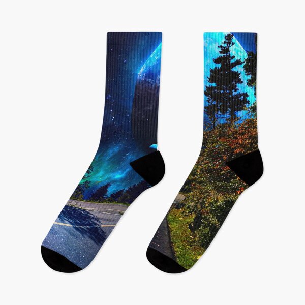 Item preview, Planetary Mountain Road designed and sold by Moonquestart.