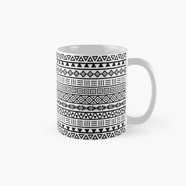 Item preview, Aztec Influence Pattern II Black on White designed and sold by NataliePaskell.