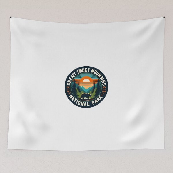 Item preview, great smoky mountains	 designed and sold by lazaretand-shop.