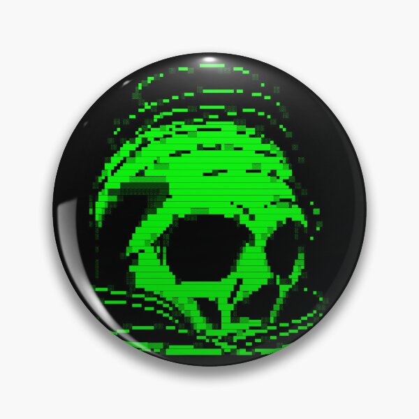 Item preview, Retro ANSI Art Skull - TEAM BTCR - Green designed and sold by Ticklenutts.