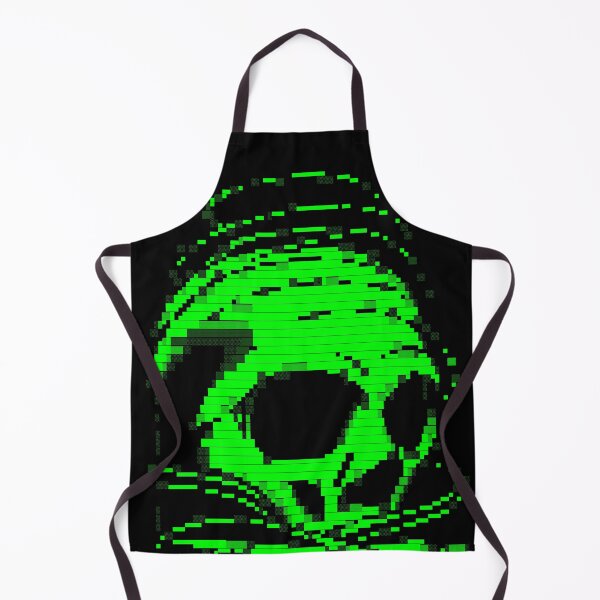 Item preview, Retro ANSI Art Skull - TEAM BTCR - Green designed and sold by Ticklenutts.