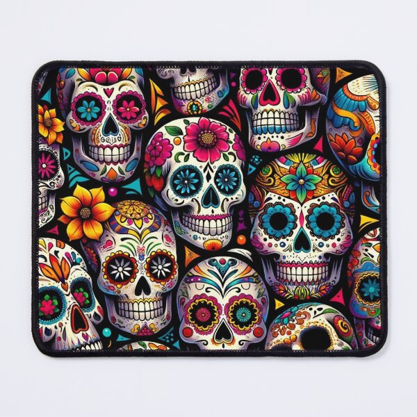 Item preview, Sugar Skulls Pattern Print designed and sold by PinUpPizzazz.