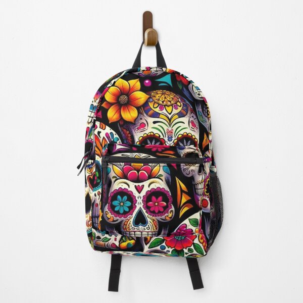 Item preview, Sugar Skulls Pattern Print designed and sold by PinUpPizzazz.
