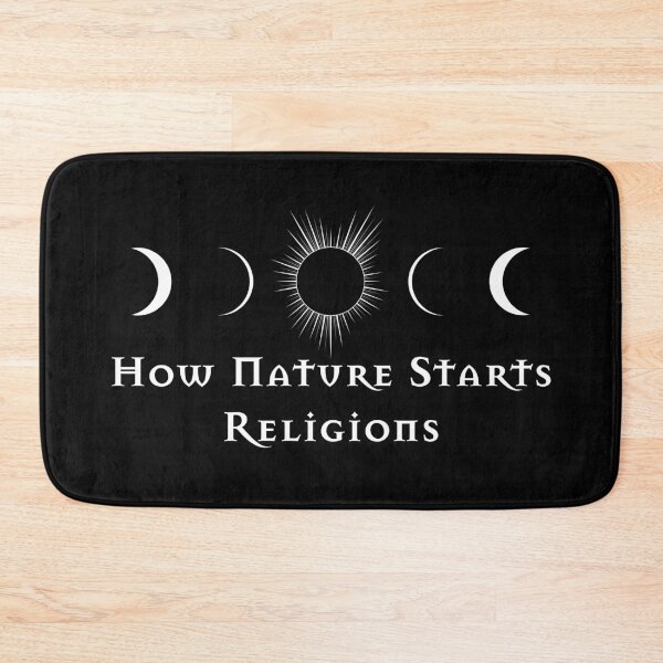 Item preview, Total Solar Eclipse Phases - How Nature Starts Religions designed and sold by LucentJourneys.