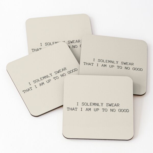 Item preview, i solemnly swear that i am up to no good designed and sold by ccristinaaorzz.