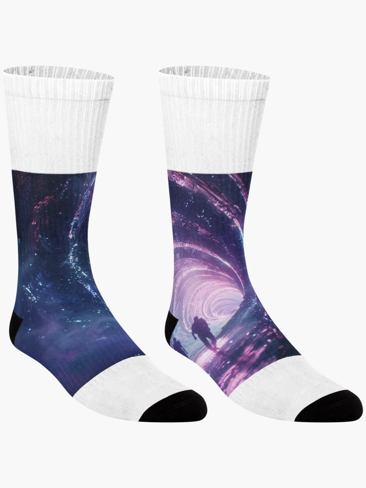 Thumbnail 3 of 5, Socks, Interconnection designed and sold by RicoInStudios.