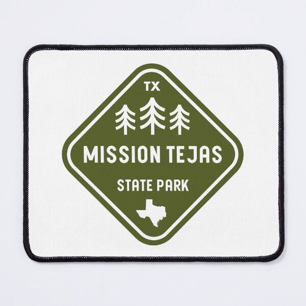 Item preview, Mission Tejas State Park Texas Rhombus designed and sold by bivenart.
