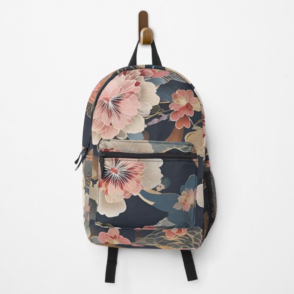 Item preview, Japanese Flower Kimono Pattern designed and sold by Tamas Das.