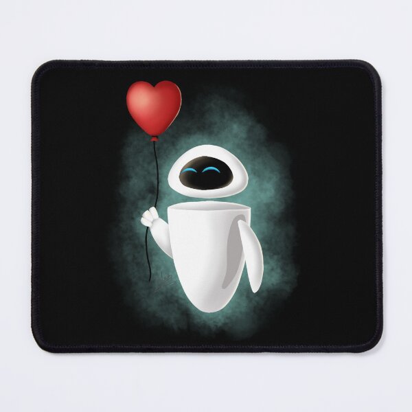 Item preview, Modern robot with heart balloon designed and sold by aalaaatef.
