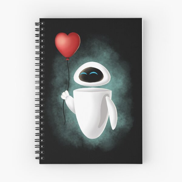 Item preview, Modern robot with heart balloon designed and sold by aalaaatef.