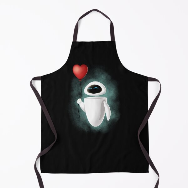 Item preview, Modern robot with heart balloon designed and sold by aalaaatef.