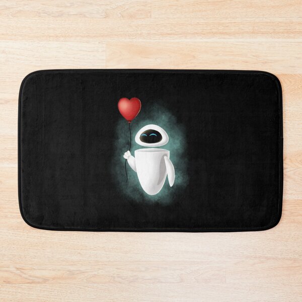 Item preview, Modern robot with heart balloon designed and sold by aalaaatef.