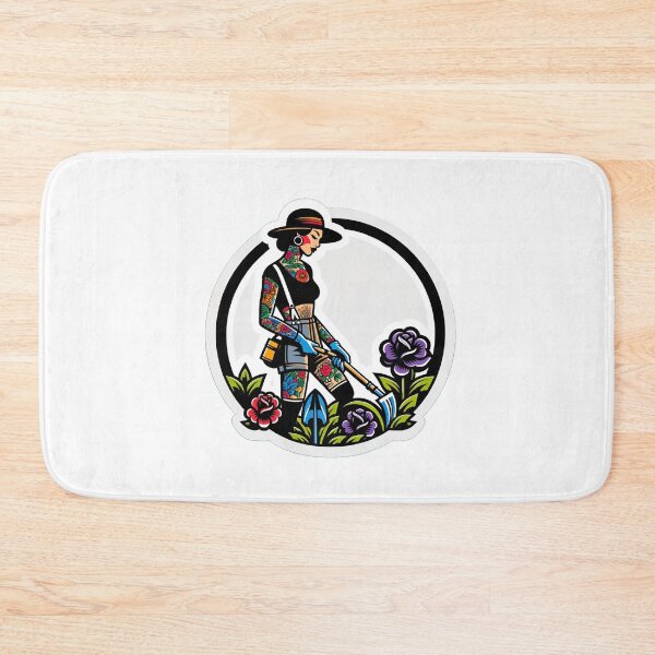 Item preview, Tending the Flower Bed designed and sold by PinUpPizzazz.