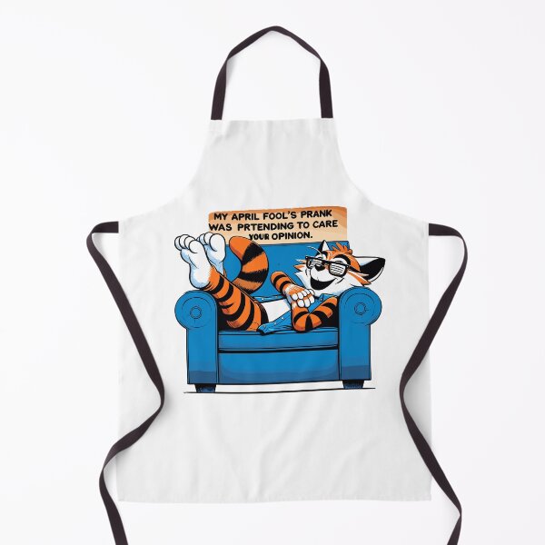 Item preview, My April Fool's prank was pretending to care about your opinion-april fools club-April Fool's Day cat designed and sold by toobel.