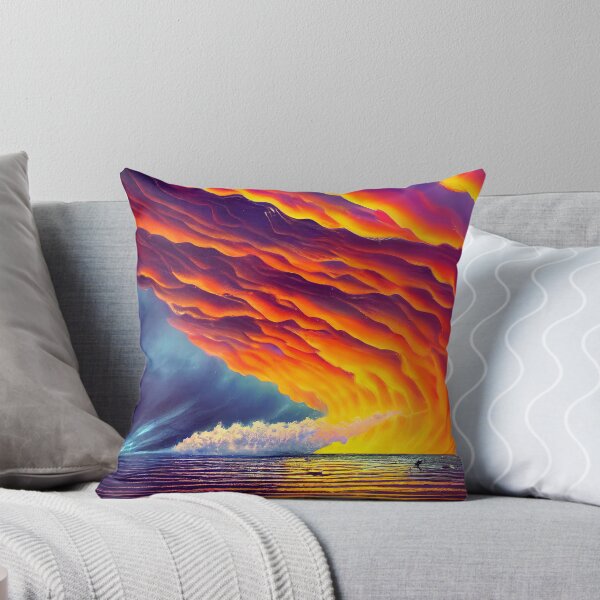 Item preview, Thunderstorm by the sea designed and sold by FlowersColorful.