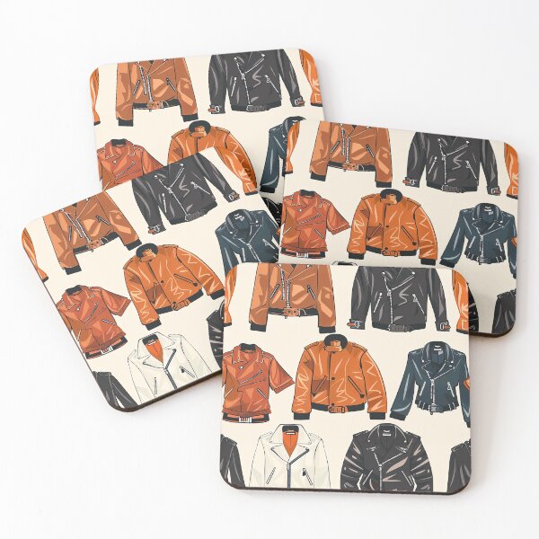 Item preview, Cool Leather Jackets designed and sold by 33wolvesdesigns.