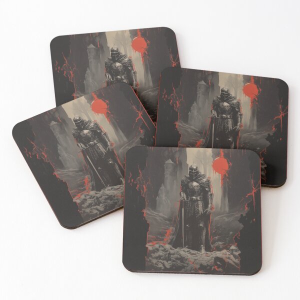 Item preview, ENDING - DARK FANTASY ART STYLE KNIGHT designed and sold by VistaThreadsCo.