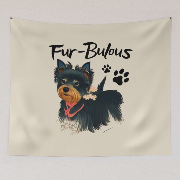 Item preview, Funny Yorkie Dog Mom Yorkie Mama Who Loves Cute Teacup Yorkie Puppy Beloved Pet  designed and sold by FociCreate.