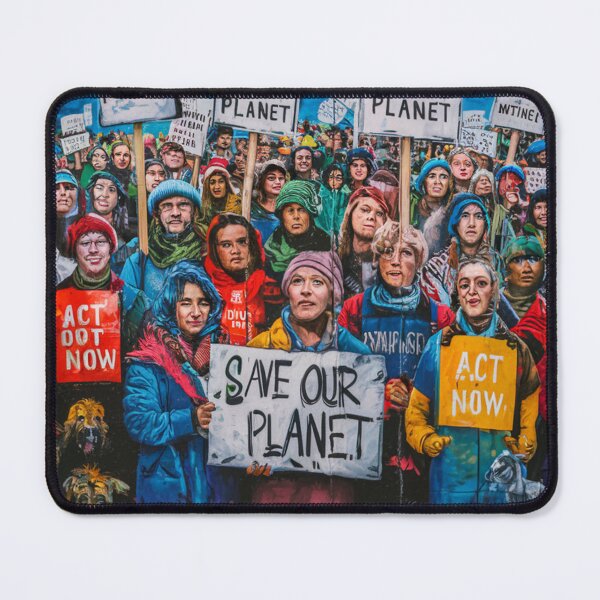 Item preview, Climate Changes Stencil Graffiti designed and sold by Bomax121.