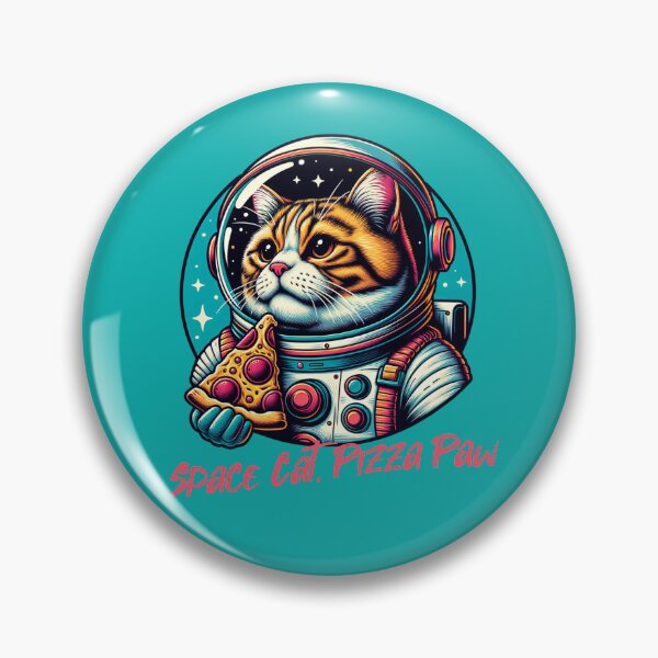 Item preview, Space Cat Pizza Adventure designed and sold by Belarte.shop.