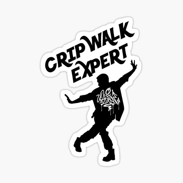 Aperçu de l'œuvre Juste un expert hip-hop qui aime Crip Walk tout le temps créée et vendue par FociCreate.