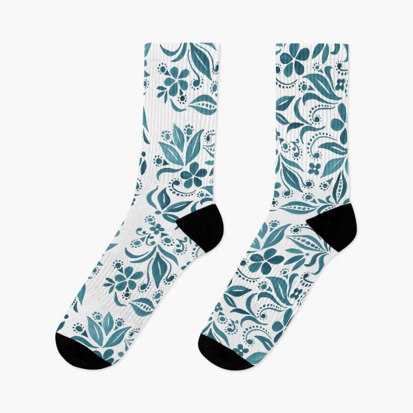 Item preview, Various Floral Leaves Seeds Petals Watercolor Pattern II designed and sold by Irina Sztukowski.