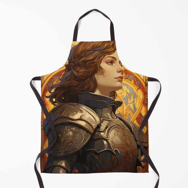 Item preview, Joan of Arc - Art Nouveau Style designed and sold by ArtNouveauChic.
