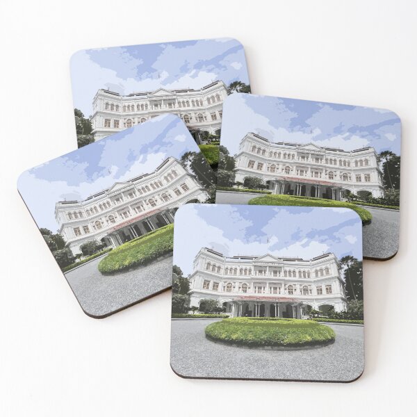 Artikelvorschau, Raffles Hotel, Singapur entworfen und verkauft von NixPostcards.