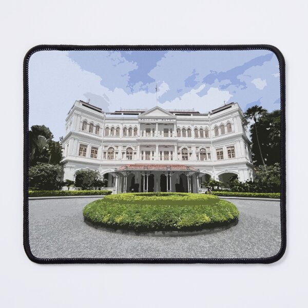 Item preview, Raffles Hotel, Singapore designed and sold by NixPostcards.