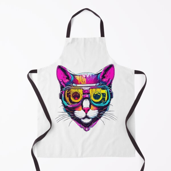 Item preview, Neon Neko: Cyberpunk Cat Elegance 4 designed and sold by Tom-Johnson.