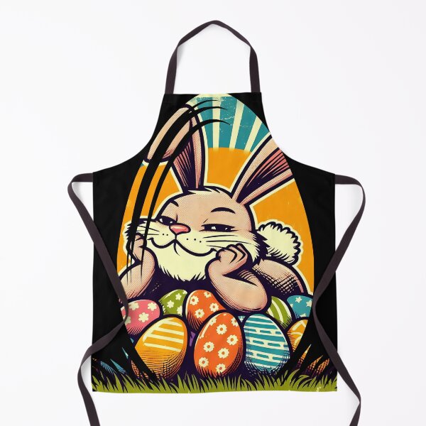 Item preview, Happy Easter bunny with his eggs designed and sold by Fr0mtheMachine.