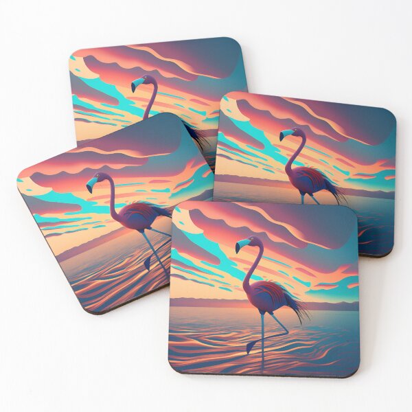 Item preview, "Flamingo Fantasy: Where Grace Takes Flight" designed and sold by JAMESAMORN.