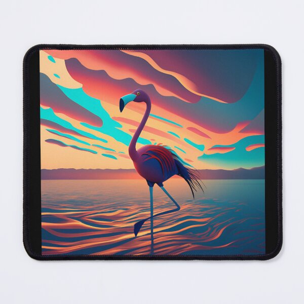 Item preview, "Flamingo Fantasy: Where Grace Takes Flight" designed and sold by JAMESAMORN.