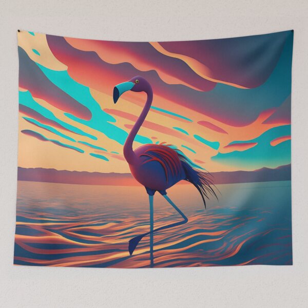 Item preview, "Flamingo Fantasy: Where Grace Takes Flight" designed and sold by JAMESAMORN.