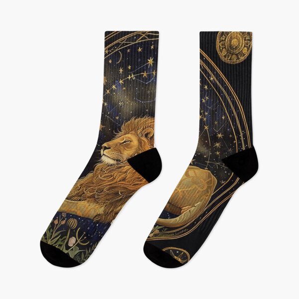 Item preview, "Leo's Luminary: Celestial Majesty" designed and sold by Urban Charm.