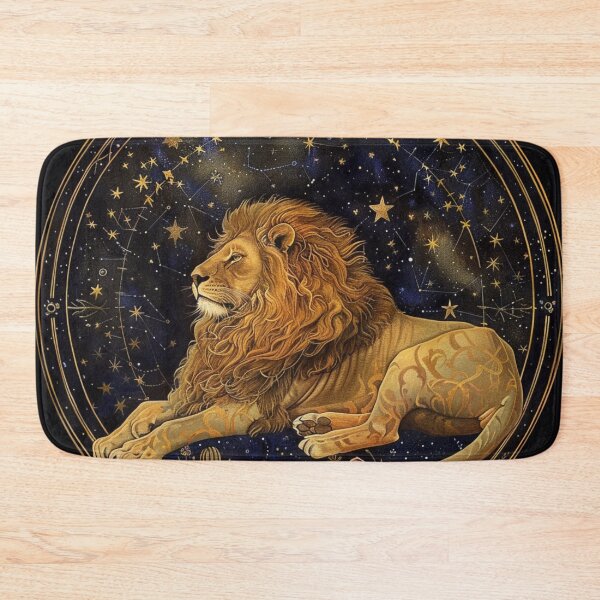 Item preview, "Leo's Luminary: Celestial Majesty" designed and sold by Urban Charm.