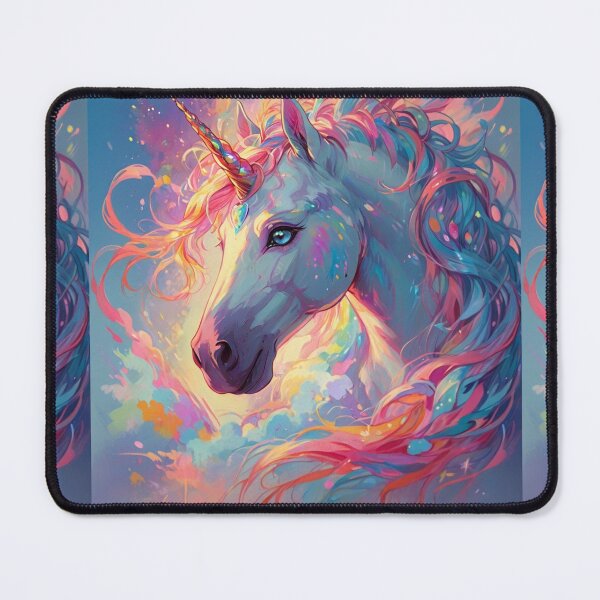 Item preview, Unicorn Fantasy Horse Animal Art designed and sold by druidwolfart.