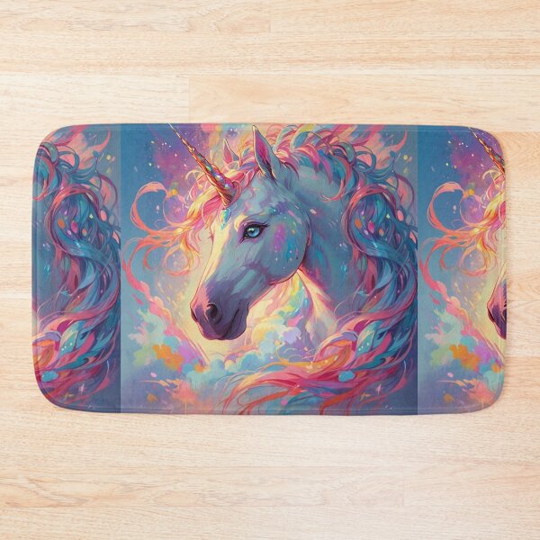 Item preview, Unicorn Fantasy Horse Animal Art designed and sold by druidwolfart.