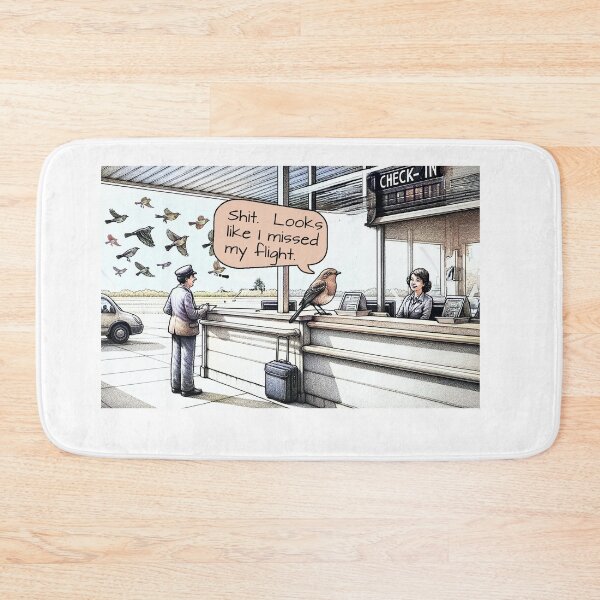 Item preview, Missed my flight! designed and sold by FamouslyStupid.