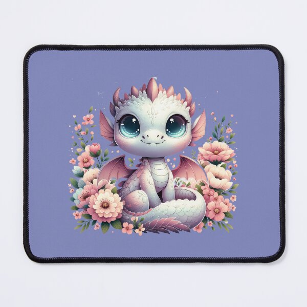 Item preview, little cute dragon in flowers designed and sold by Lunaawga.
