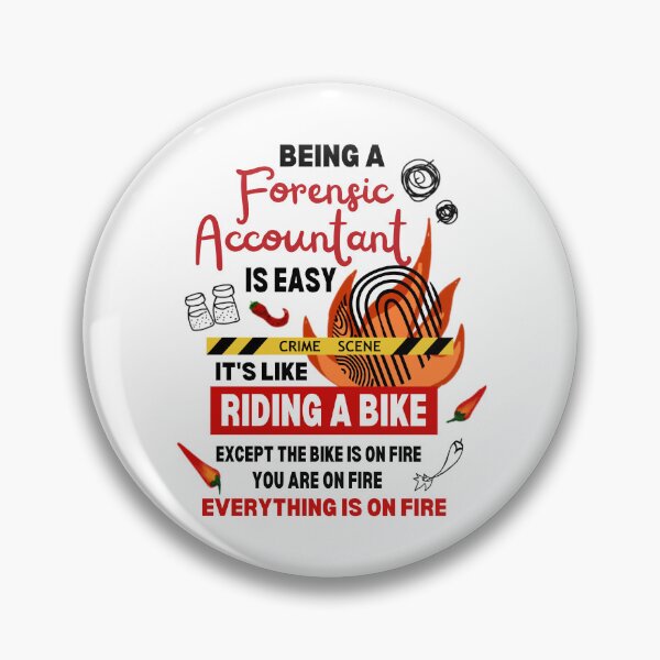 Item preview, Funny Forensic Accoutant is A Hot Mess Accountant Jokes Problem Solver designed and sold by FociCreate.