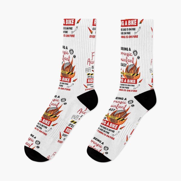 Item preview, Funny Forensic Accoutant is A Hot Mess Accountant Jokes Problem Solver designed and sold by FociCreate.