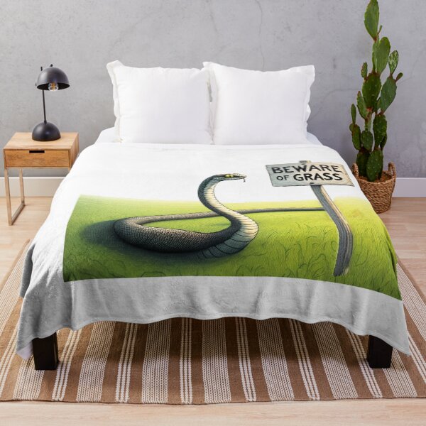 Item preview, Beware of Grass designed and sold by FamouslyStupid.