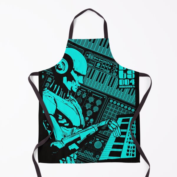 Item preview, Synth Robot 004 Synthesizer Musician And Music Producer designed and sold by TavashaWill.