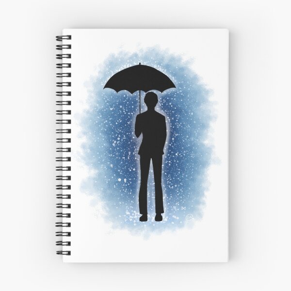 Artikelvorschau, Hyungwon im Regen (Silhouettenversion) entworfen und verkauft von Flik-Monbebe707.