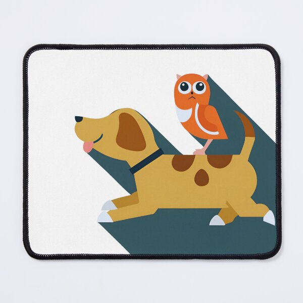 Item preview, "The Adventures of Annoy Dog: A Hilarious Walk in the Park" designed and sold by JAMESAMORN.