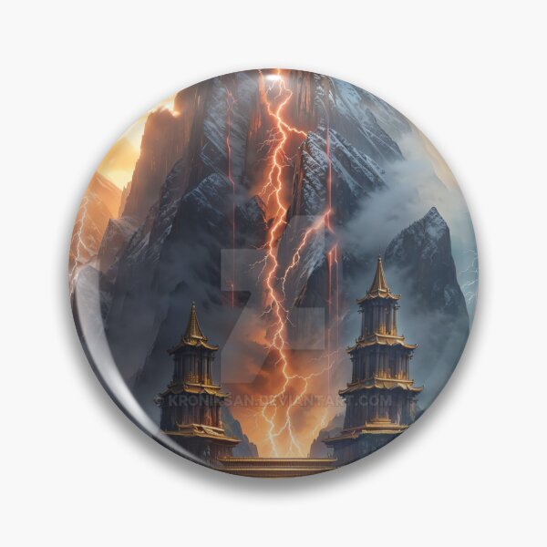Item preview, Temple of the lightning designed and sold by kroniksanArt.