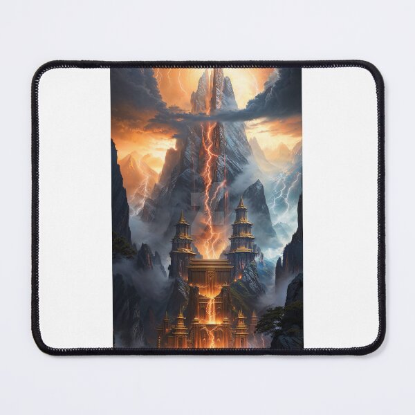 Item preview, Temple of the lightning designed and sold by kroniksanArt.